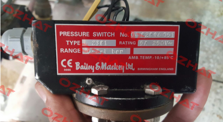 Type 2381 Bailey & Mackey