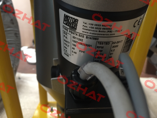 CC 150W 48V – with encoder EH28  Motor Power