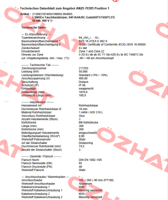 94F/AHA/RC-Exdet50T1/T450°C/FE Schniewindt