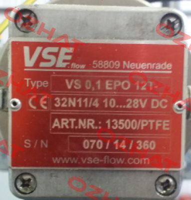 VS 0,1 EPO12V 32N11/4 - 10...28VDC Vse-Flow