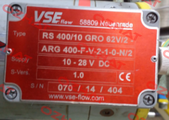 RS 400/5 GRO62V - GSM02 Vse-Flow
