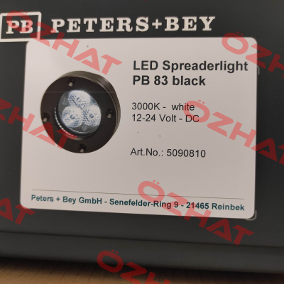 5090810 Type: PB 83 Peters-Bey