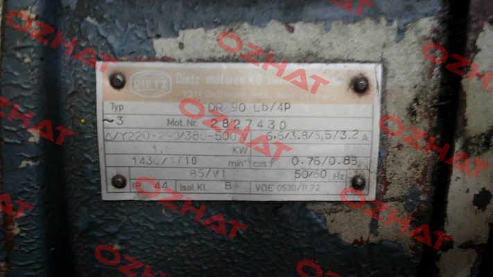 2827430 (FDR 90 Lb/4P) OBSOLETE  Dietz-Motoren