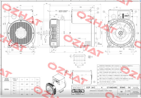 ECP34-2M/4C Mecc Alte