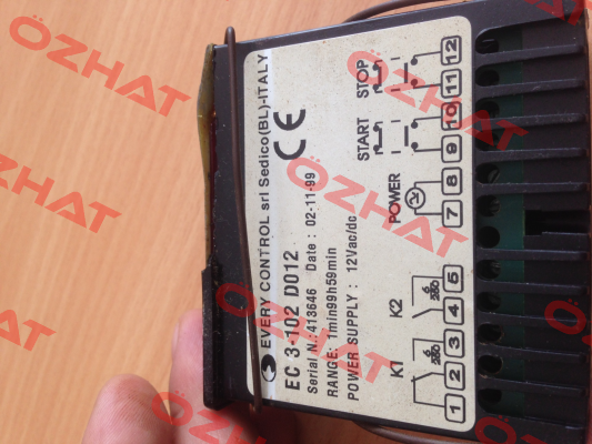 EC3-102-D012 EVCO - Every Control