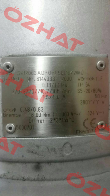 Typ SK12063ADP0BF90L16/2WU Nord