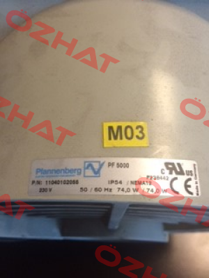 PF 5000 REPLACED BY PF 65000 230V 54 Ral 9011 11665102050  Pfannenberg