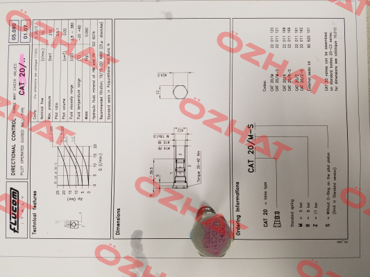 VBH.800CAP20/M  Flucom