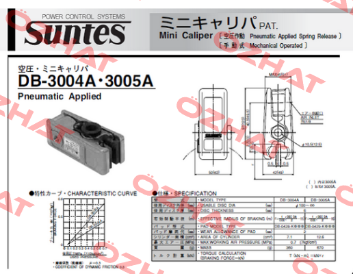 DB-3005A-01 Suntes