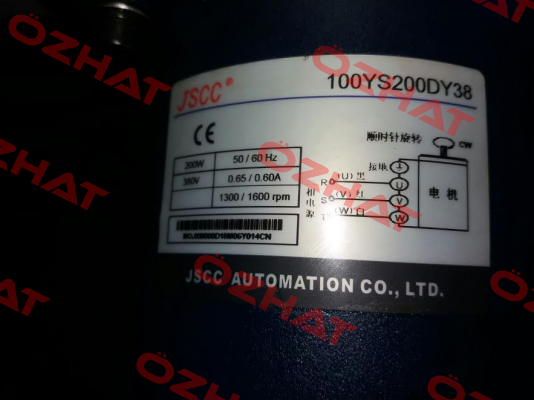 100YS200DY38  JSCC AUTOMATION CO., LTD.
