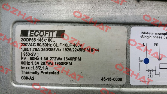 2GDF65 146x180L Ecofit
