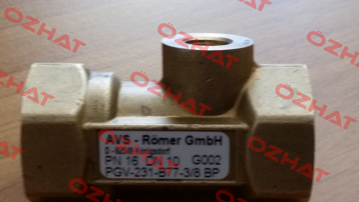 PGV-231-B77-3/8BP / 70228103 Avs Römer