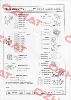 GF4C ,PF0903 0050 0002 Ter Tecno Elettrica Ravasi