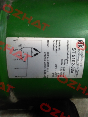 ST 5102- 32a obsolete, replacement MV 5211  RTK Regeltechnik