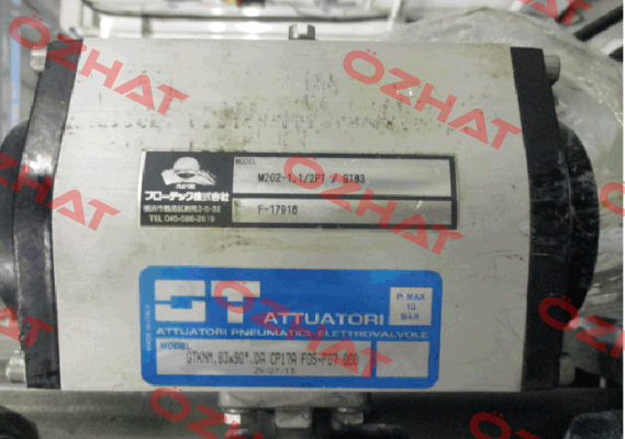 M202-1-/2PT-GT83  GT Attuatori