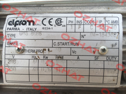 13-EB34004 OEM ORANGE1 (Elprom)