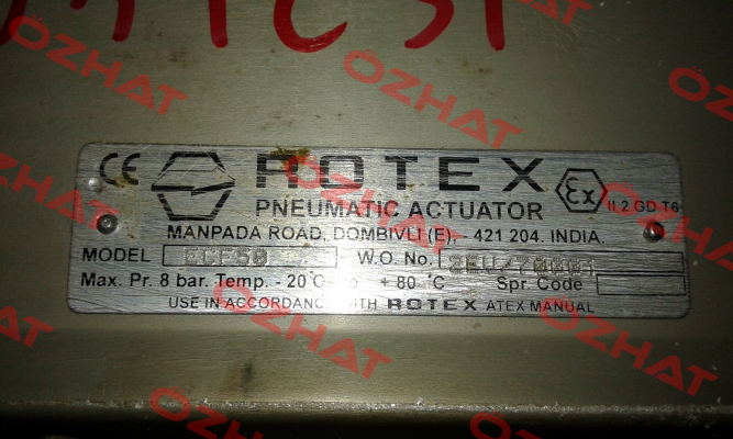 Repair kit for ECF 50  Rotex