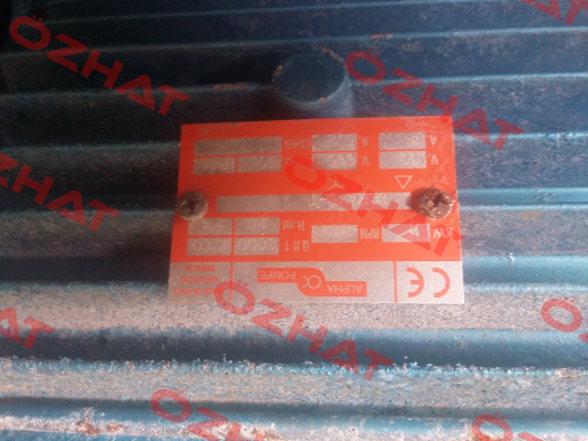 03 RA/G-T  Alpha Pompe