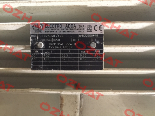 FC 250 MT-4/2  Electro Adda