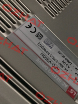 APD-VS05N obsolete, alternative Yaskawa motor SGMJV08 + driver SGDV5R5 LS Mecapion
