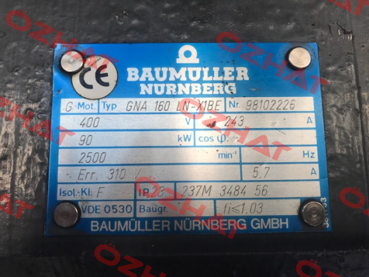 GNA 160 LN-X1BE  Baumüller