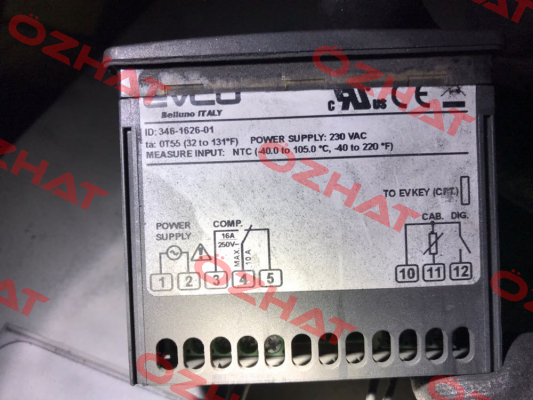 346-1626-01  EVCO - Every Control