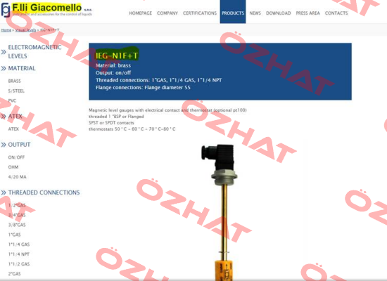 IEG-NIF+T  F.lli Giacomello