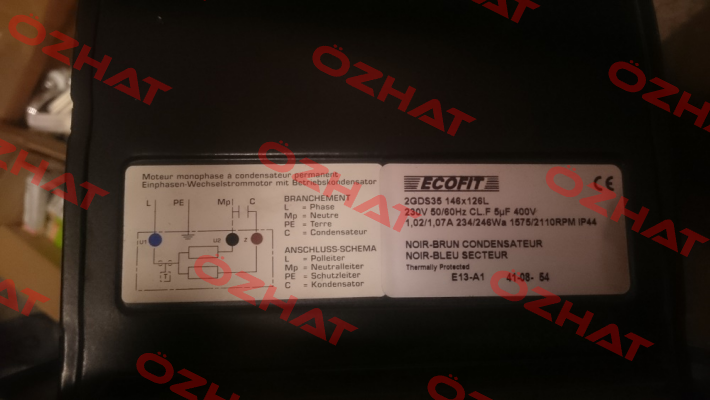 2GDS35 146x126L E13-A1p old code / 2GDS35 146x126L E13-A1pSP Ecofit