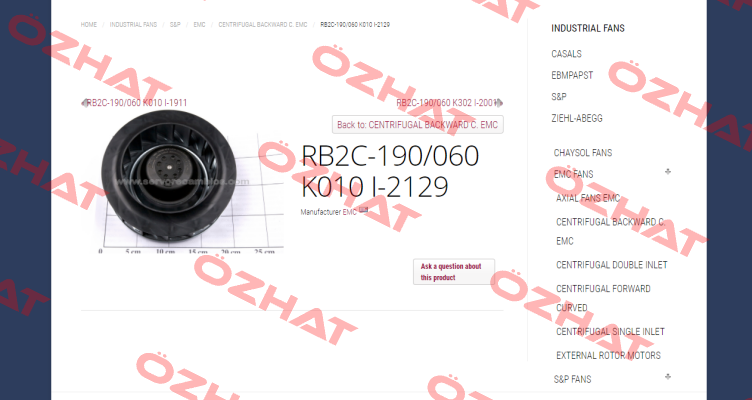 RB2C-190/060 K010 I-2129  Emc