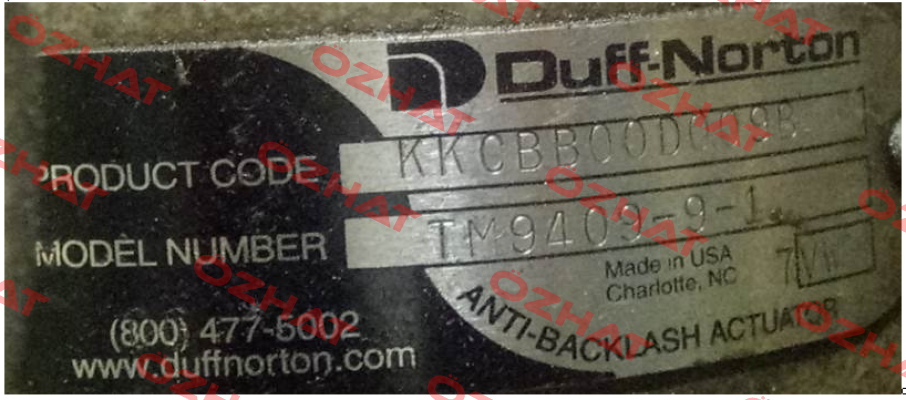 TM9409-9-1  Duff Norton