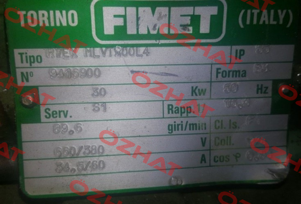 TR7EX MLVT800L4 Fimet