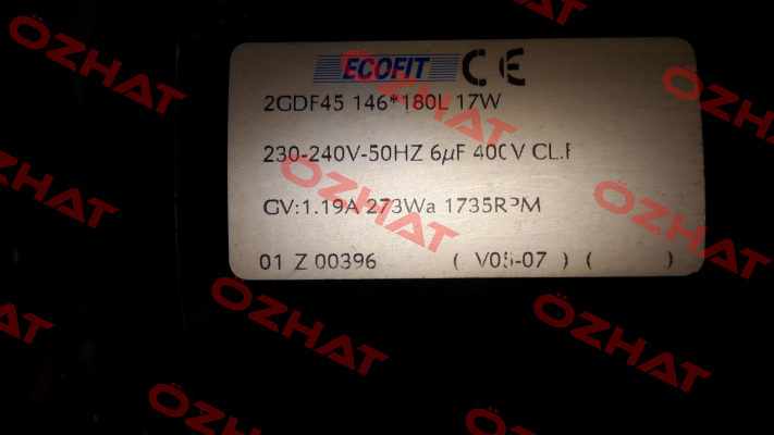 2GDF45 146 x 180L 17W Ecofit