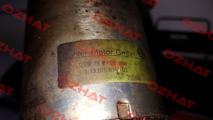 1.13.075.014  03 (35506)  OEM  Bühler Motor