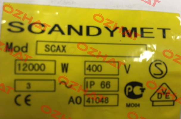 SCAX 12kW (AO41048) SCANDYMET