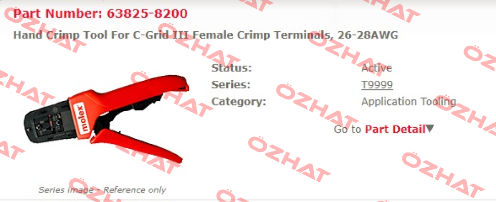 63825-8200  Molex