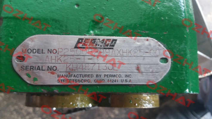 P2500B299AXHK25-00AHK25-1  Permco