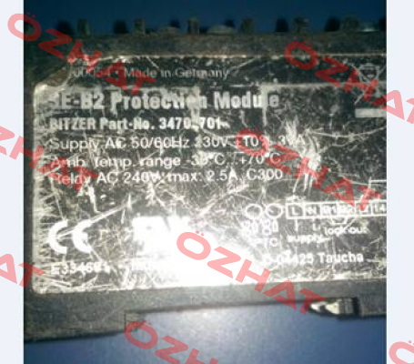 34702701 obsolete, replacement SE-B2 f.2EL-8FC 347 028 01  Bitzer