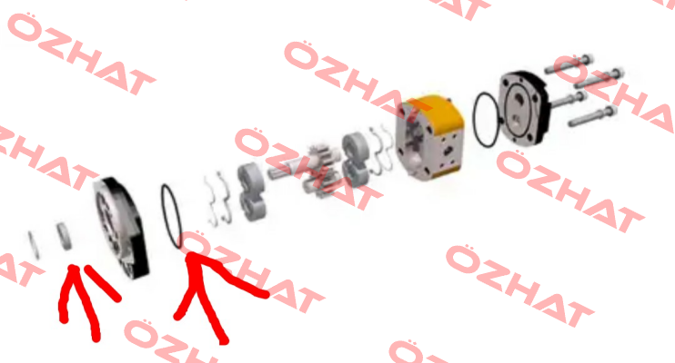 Shaft seal for 90763661 / M3AAN3040 HL20A02  HPI