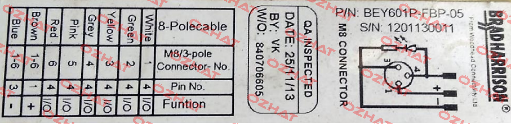 BEY601P-FBP-05  Molex