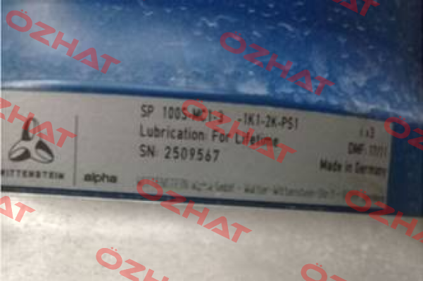 SP 100S-MC1-3-1K1-2K-PIS Wittenstein