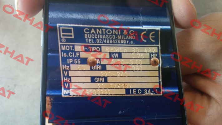 SEMLH 080B-4  Cantoni