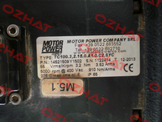 P.N. 14521509Y1502 OEM  Motor Power