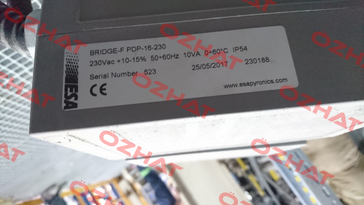 023521/230  ESA Pyronics International