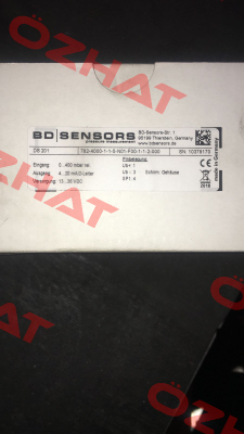 782-4000-1-1-5-N01-F00-1-1-2-000  Bd Sensors