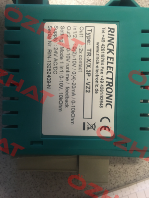 TR-X/X.3P - VZ2 (10K) Rinck Electronic