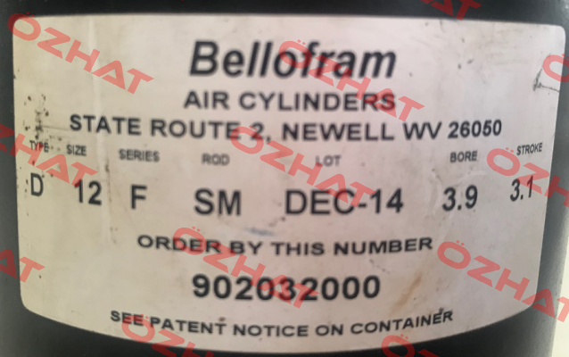902-032-000 Bellofram