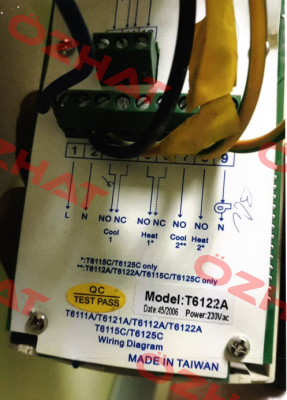 T6122A oem Daikin