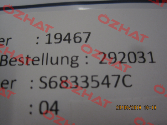 S6833547C VT MARINE PRODUCTS LTD