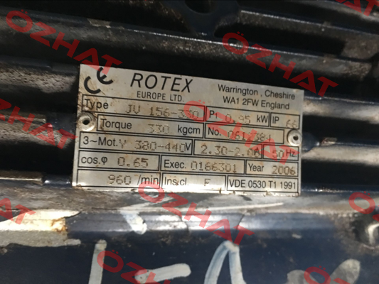 V156-330 Rotex