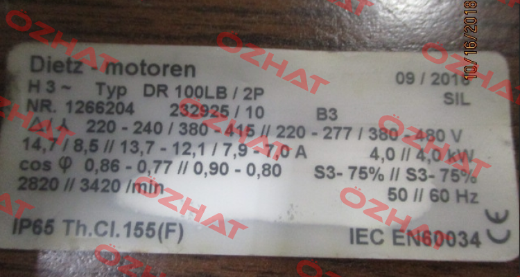 DR100LB/2P Dietz-Motoren